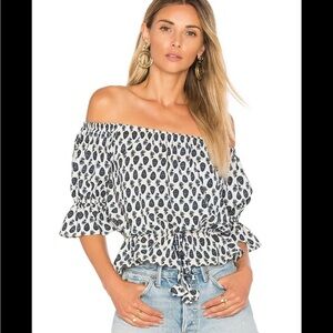 MISA danya off the shoulder top